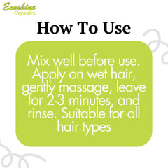 Ecoshine Organics Shampoo- 300ml